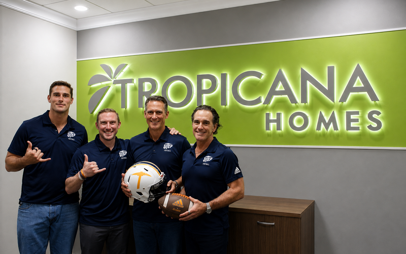 Tropicana Homes Makes $500,000 Gift to UTEP Football