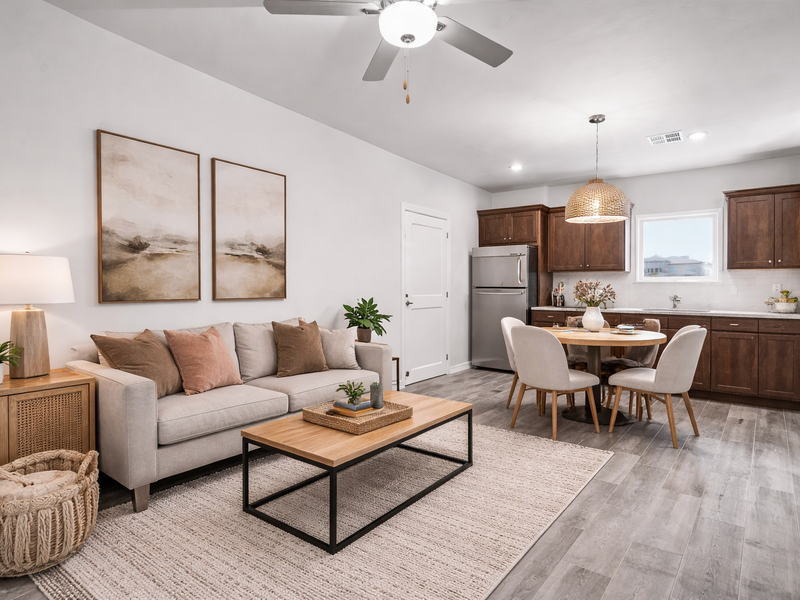 Multi-Gen Living/Dining/Kitchen Area