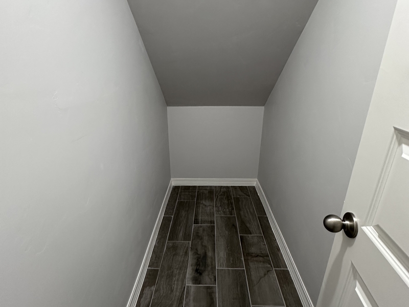 Under stair storage room