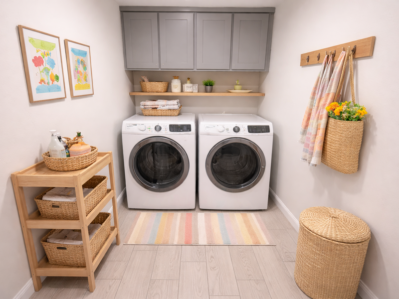 Colors may vary, appliances are for illustration only.