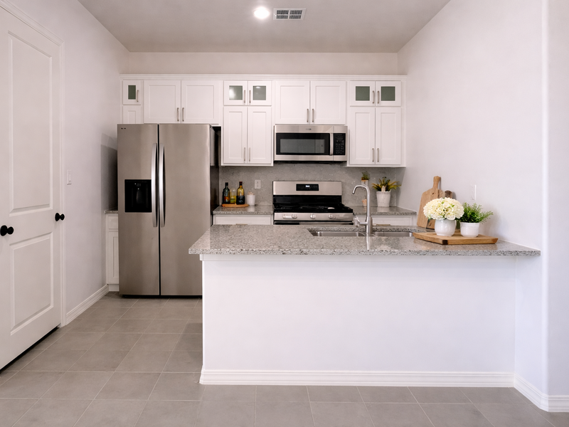 Next-Gen suite, colors may vary, appliances are for illustration only.