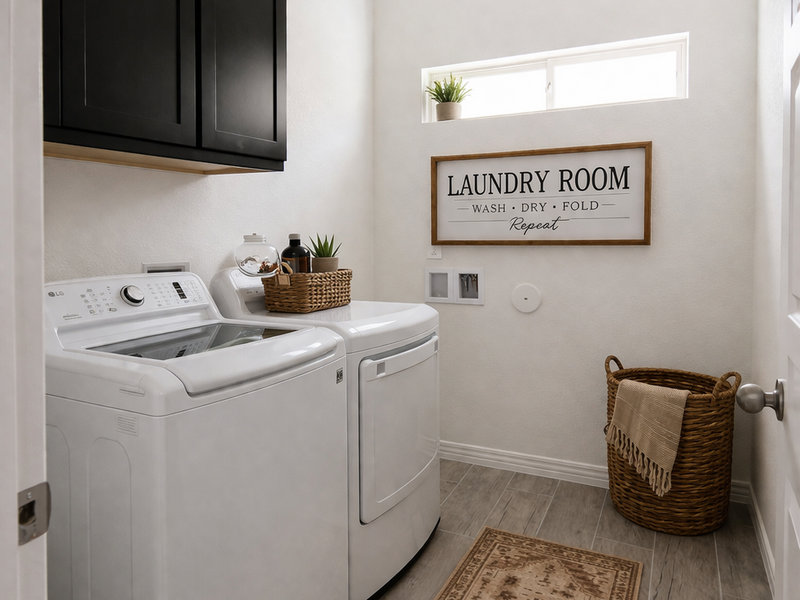 Colors may vary, appliances are for illustration only.