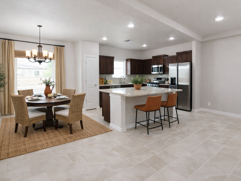 Colors may vary, appliances are for illustration only.