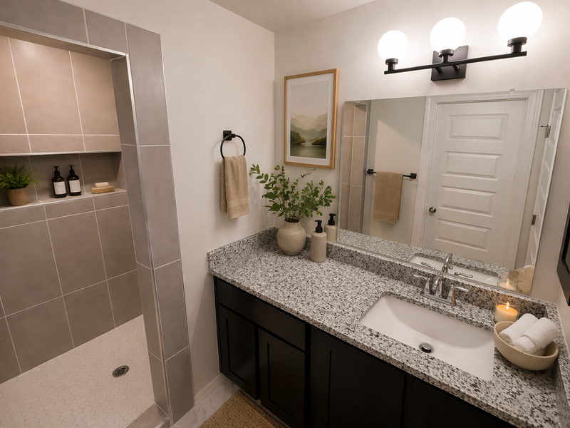 Renderings/photos are for illustration; finishes may vary.