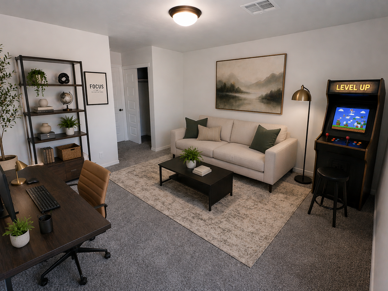 Renderings/photos are for illustration; finishes may vary.