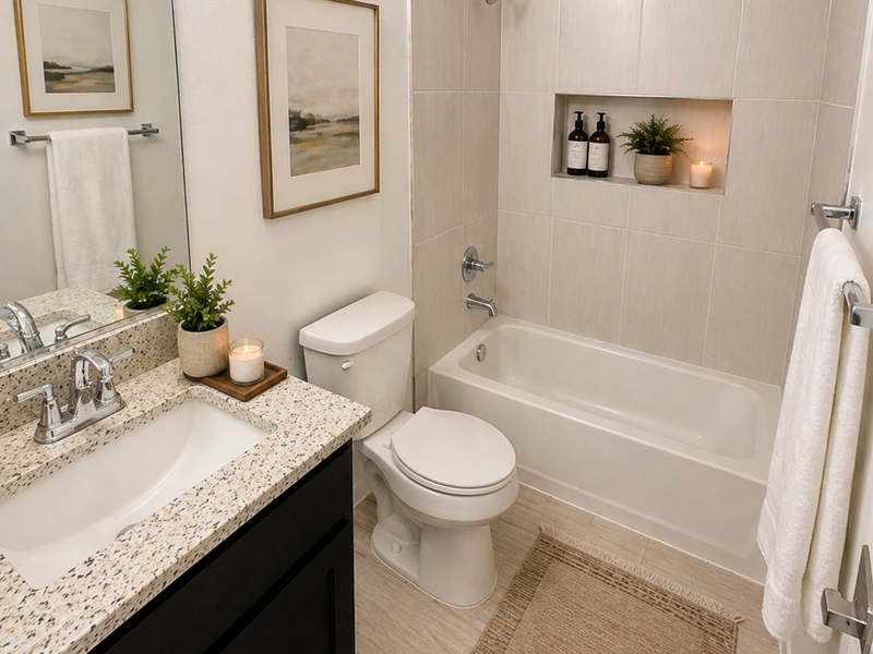 Renderings/photos are for illustration; finishes may vary.