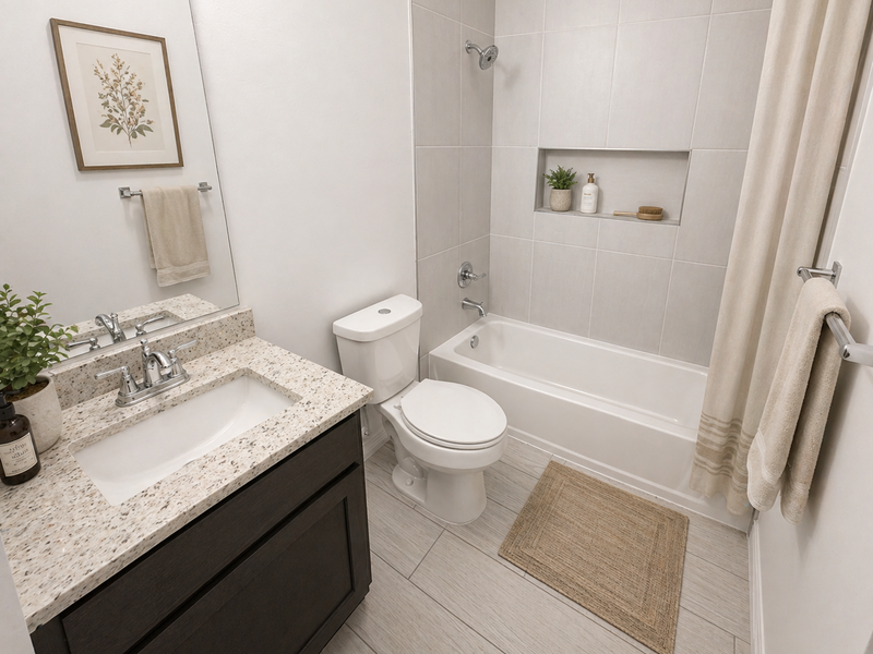 Renderings/photos are for illustration; finishes may vary.