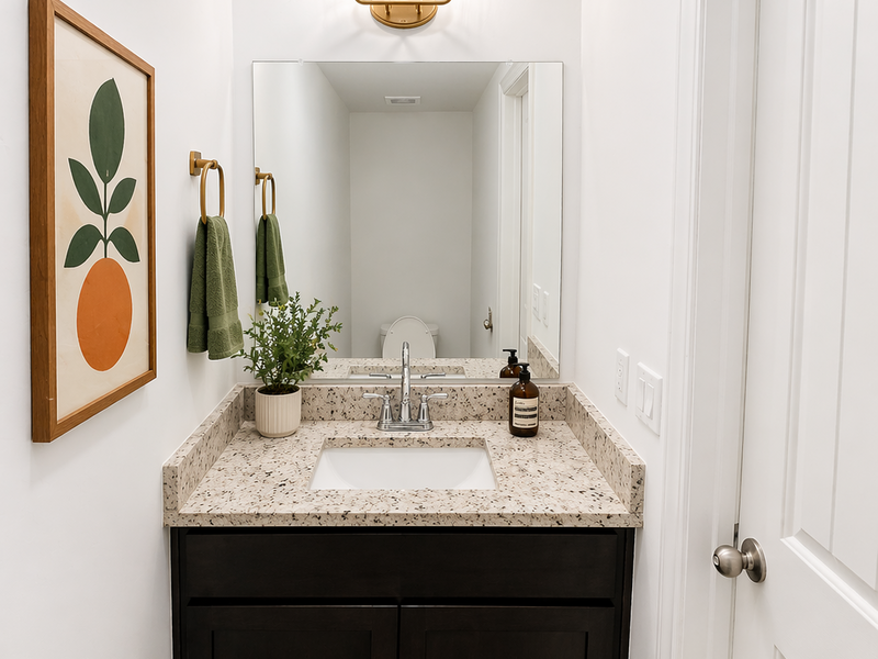 Renderings/photos are for illustration; finishes may vary.