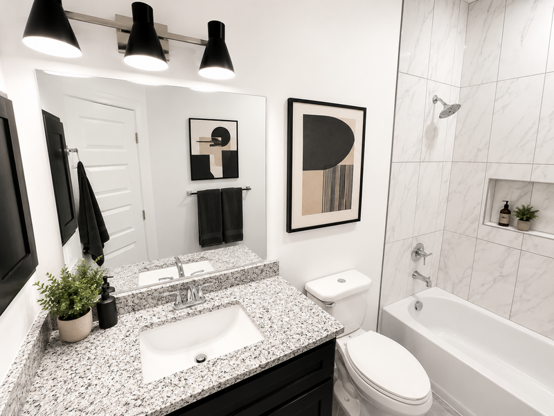 Renderings/photos are for illustration; finishes may vary.