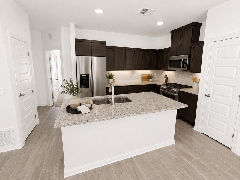 Renderings/photos are for illustration; finishes may vary.