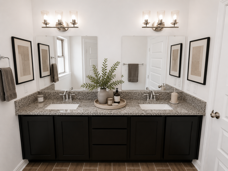 Renderings/photos are for illustration; finishes may vary.