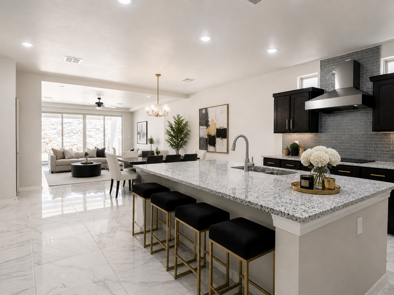 Renderings/photos are for illustration; finishes may vary.