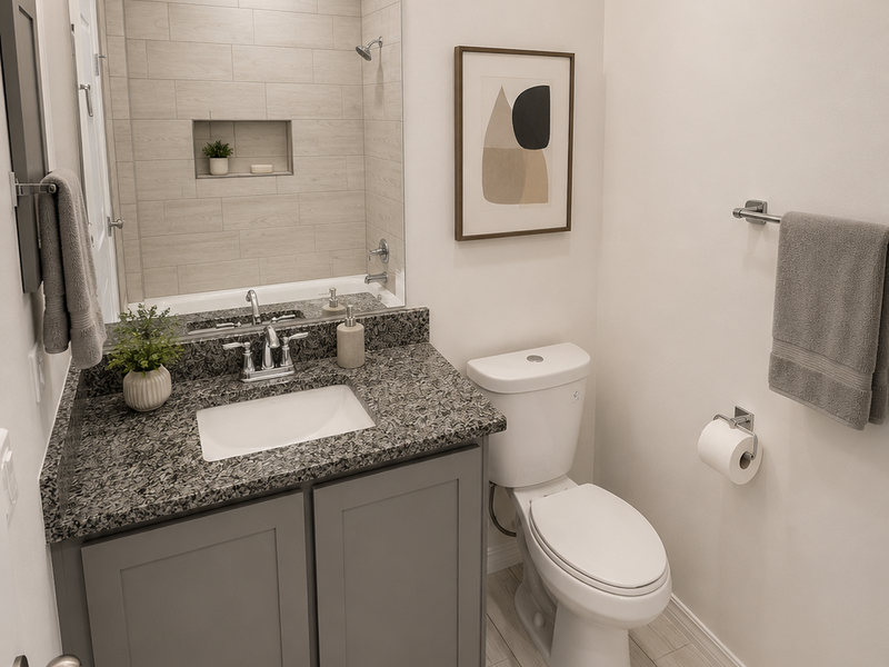Renderings/photos are for illustration; finishes may vary.