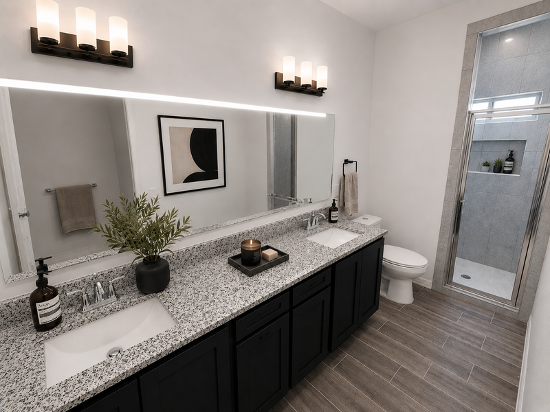 Renderings/photos are for illustration; finishes may vary.