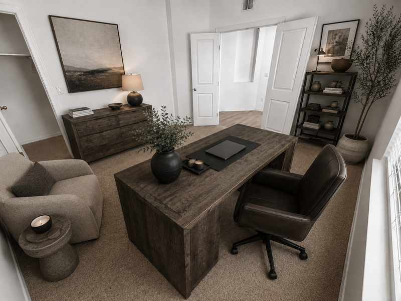 Renderings/photos are for illustration; finishes may vary.