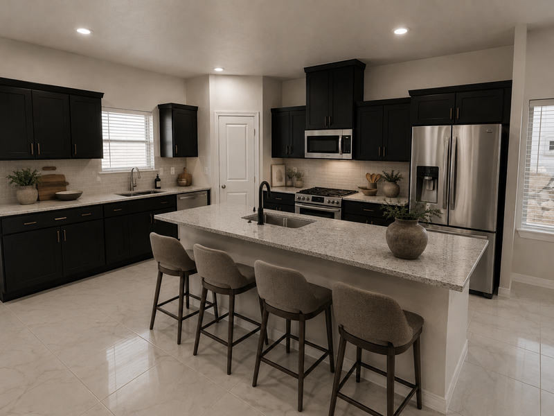 Renderings/photos are for illustration; finishes may vary.