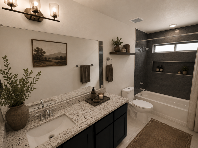 Renderings/photos are for illustration; finishes may vary.