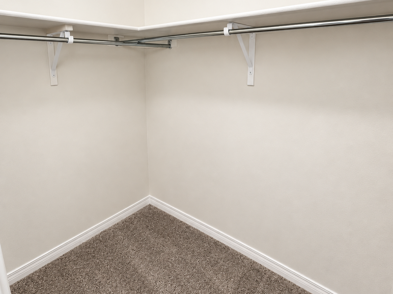His & Hers Walk-in-Closet